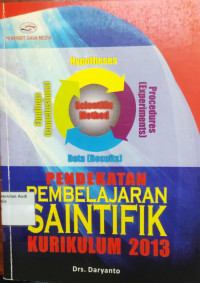 Image of Pendekatan Pembelajaran Saintifik Kurikulum 2013