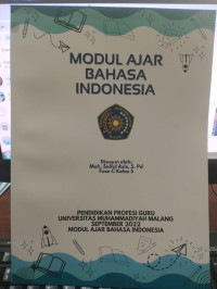 Image of Modul Ajar Bahasa Indonesia